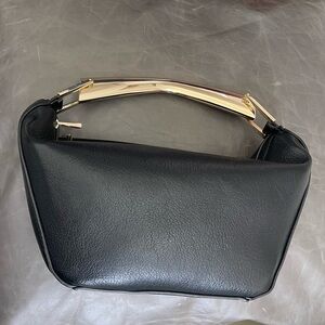 Zara Metal Handle Bucket Bag
